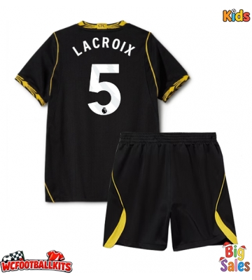 Chelsea Maxence Lacroix #5 Replica Away Stadium Kit for Kids 2026-27 Short Sleeve (+ pants)
